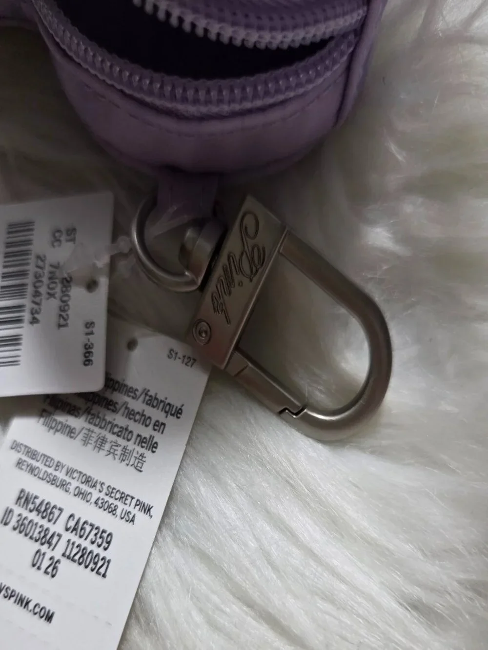 PINK Victoria's Secret Heart Pouch